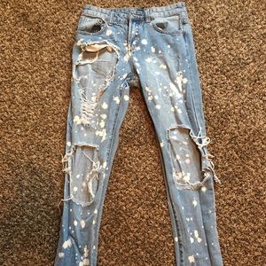 Ripped forever 21 jeans